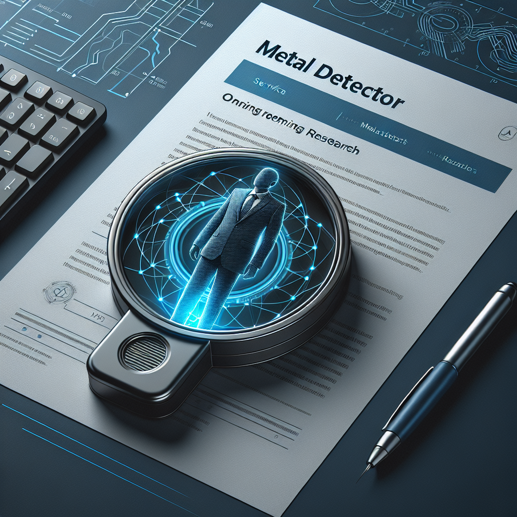 Metalldetektor-Forschung